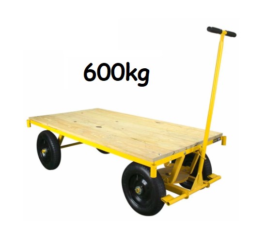 CARRINHO DE CARGA 600KG 4 RODAS - LYNUS
