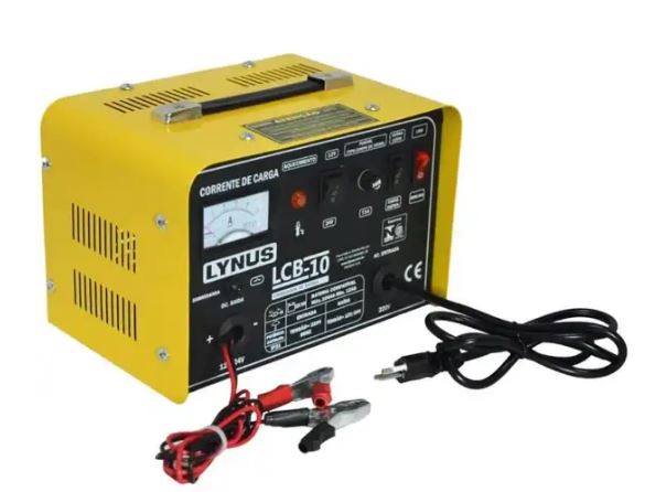 CARREGADOR DE BATERIA AUTOMOTIVO 220V - LYNUS