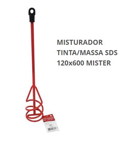 HASTE DE MISTURA PARA MASSA/TINTAS SDS 120X600 - MISTER