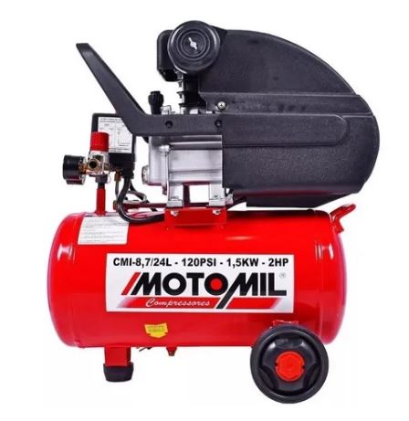 MOTOCOMPRESSOR DE AR 2,0HP 24L 220V - MOTOMIL