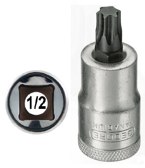 SOQUETE 1/2 TORX T-45