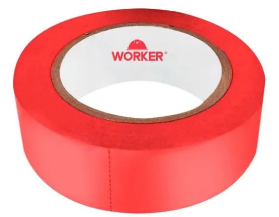 FITA ISOLANTE 19MMX10M VERMELHA 