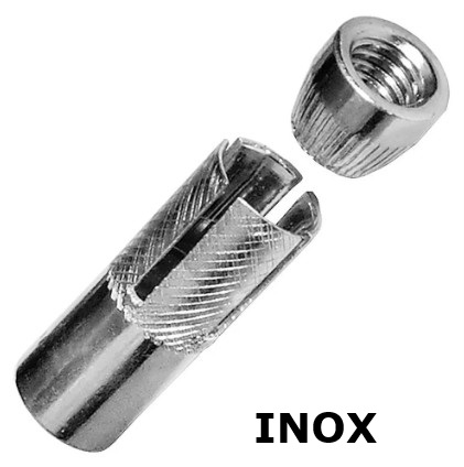 PARABOLT JAQUETA INOX 1/2