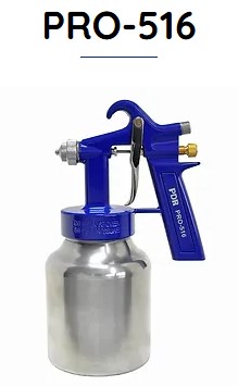 PISTOLA P/ PINTURA SUCCAO AR DIRETO 1,2MM 1000ML PRO-516 - PDR