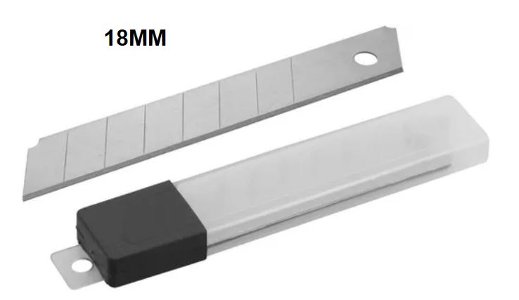 LAMINA P/ ESTILETE 18MM (10PCS)- 954