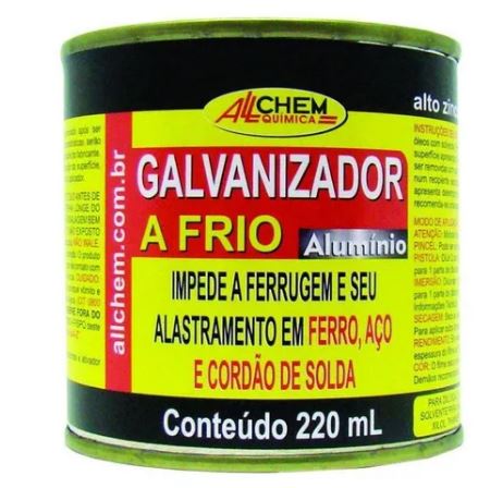 GALVANIZADOR A FRIO LATA ALUM. 220ML - ALLCHEM