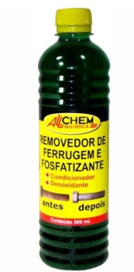 REMOVEDOR FERRUGEM FOSFATIZANTE 500ML - ALLCHEM