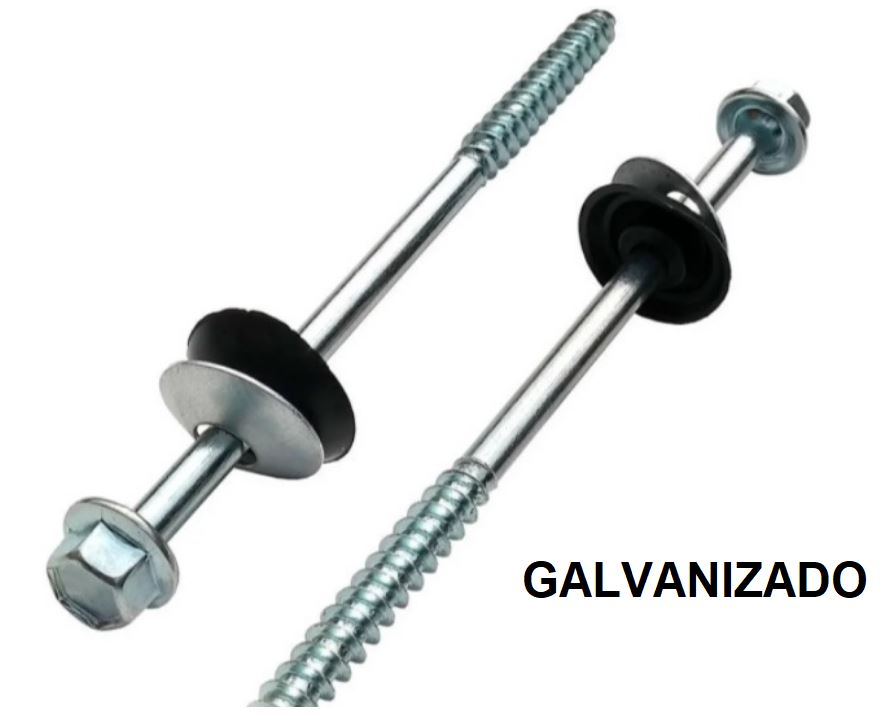 PARAF TELHA GALVANIZADO 5/16X110 KIT