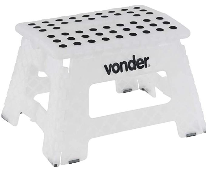 BANQUETA PLASTICA DOBRAVEL 220MM - VONDER