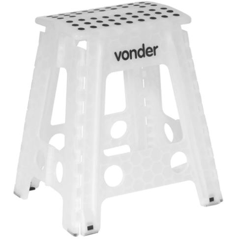 BANQUETA PLASTICA DOBRAVEL 450MM - VONDER