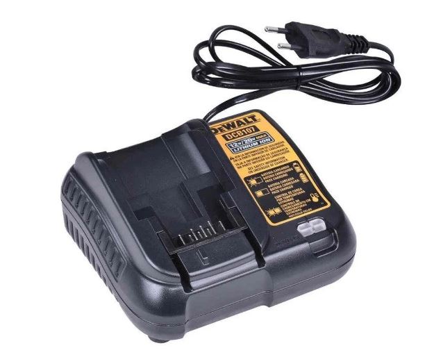 CARREGADOR DE BATERIA 12V-20V MAX 1,25A BIVOLT DCB107-BR - DEWALT