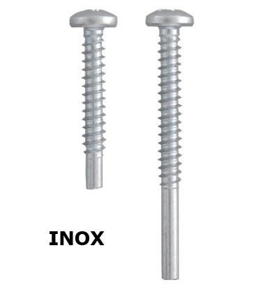 PARAF AA PN PH INOX 4,8X25 - PONTA GUIA - IMP