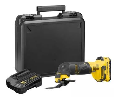 MULTIFERRAMENTA OSCILANTE 20V KIT C/MALETA SCT500D1K - STANLEY