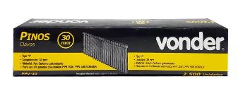 PINO F PARA PINADOR PNEUMATICO 30MM CX 2.500 - VONDER 