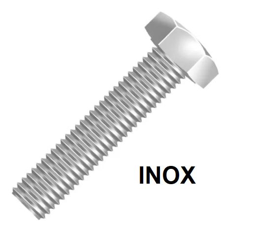 PARAF SEXT INOX 1/4X1 - IMP