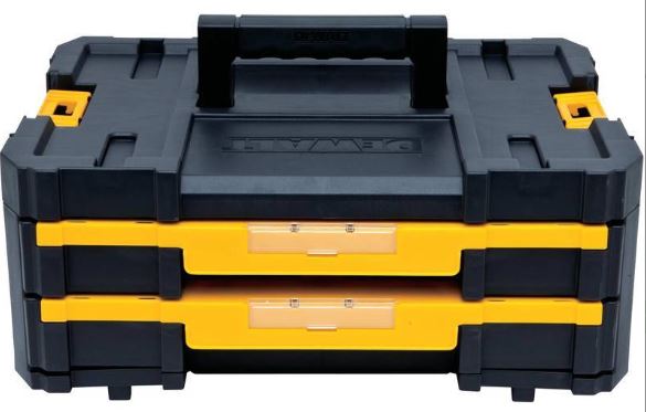 CAIXA FERRAMENTAS T-STAK C/ GAVETA (02) DWST17804 - DEWALT