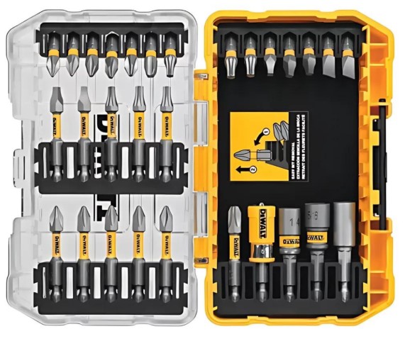 JOGO DE BITS P/ PARAFUSAR 30PCS MAXFIT DWAUMF30SET - DEWALT