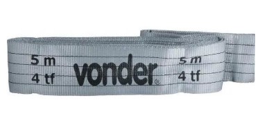 CINTA ELEVACAO CARGA 04,0T X 5,0M CINZA (L:120MM) - VONDER