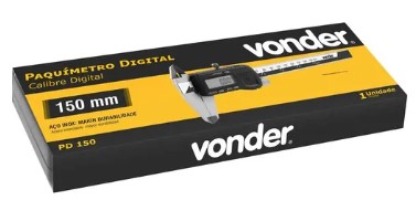 PAQUIMETRO DIGITAL 150MM PD-150 - VONDER