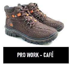 BOTINA PRO WORK CAFE N36 - PRO WORK