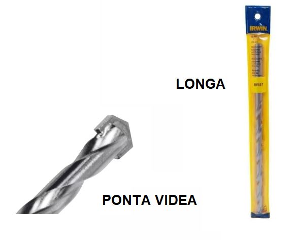 BROCA VIDEA LONGA 08,00MM (250MM) - IRWIN