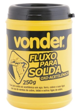 FLUXO P/ SOLDA LATAO/BRONZE 250G - VONDER