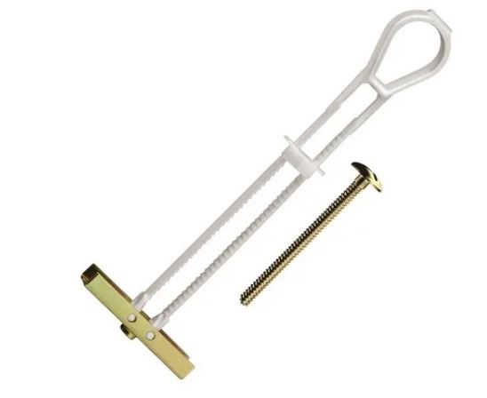 BUCHA P/ GESSO TOGGLER BOLT 1/4-3/16 COM PARAFUSO