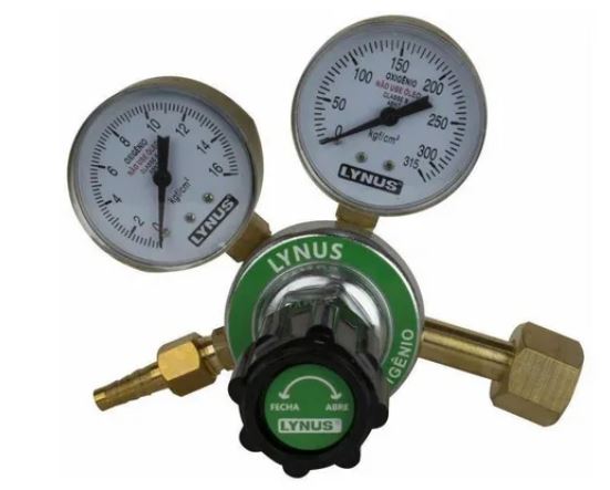 REGULADOR DE PRESSAO OXIGENIO ROX10 - LYNUS