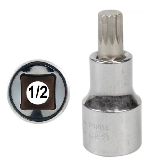 SOQUETE 1/2 MULTIDENTADO 12MM
