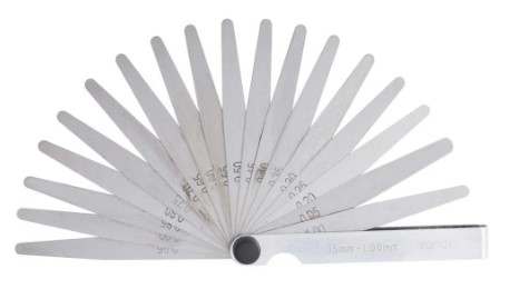 CALIBRE DE FOLGA 0,05 A 1MM (13L) - VONDER
