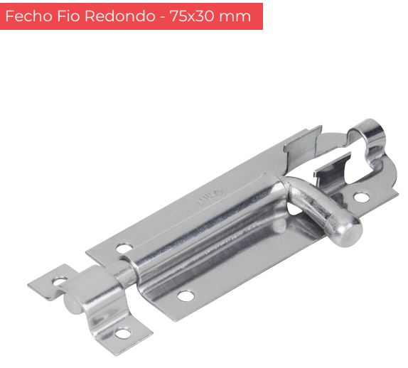 FERROLHO REDONDO INOX 3" REF.95 - MAHLER