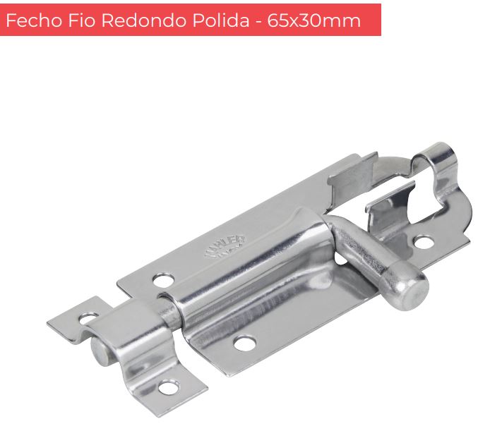FERROLHO REDONDO INOX 21/2" REF.95 - MAHLER