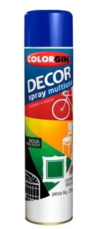 TINTA SPRAY AZUL COLONIAL - COLORGIN